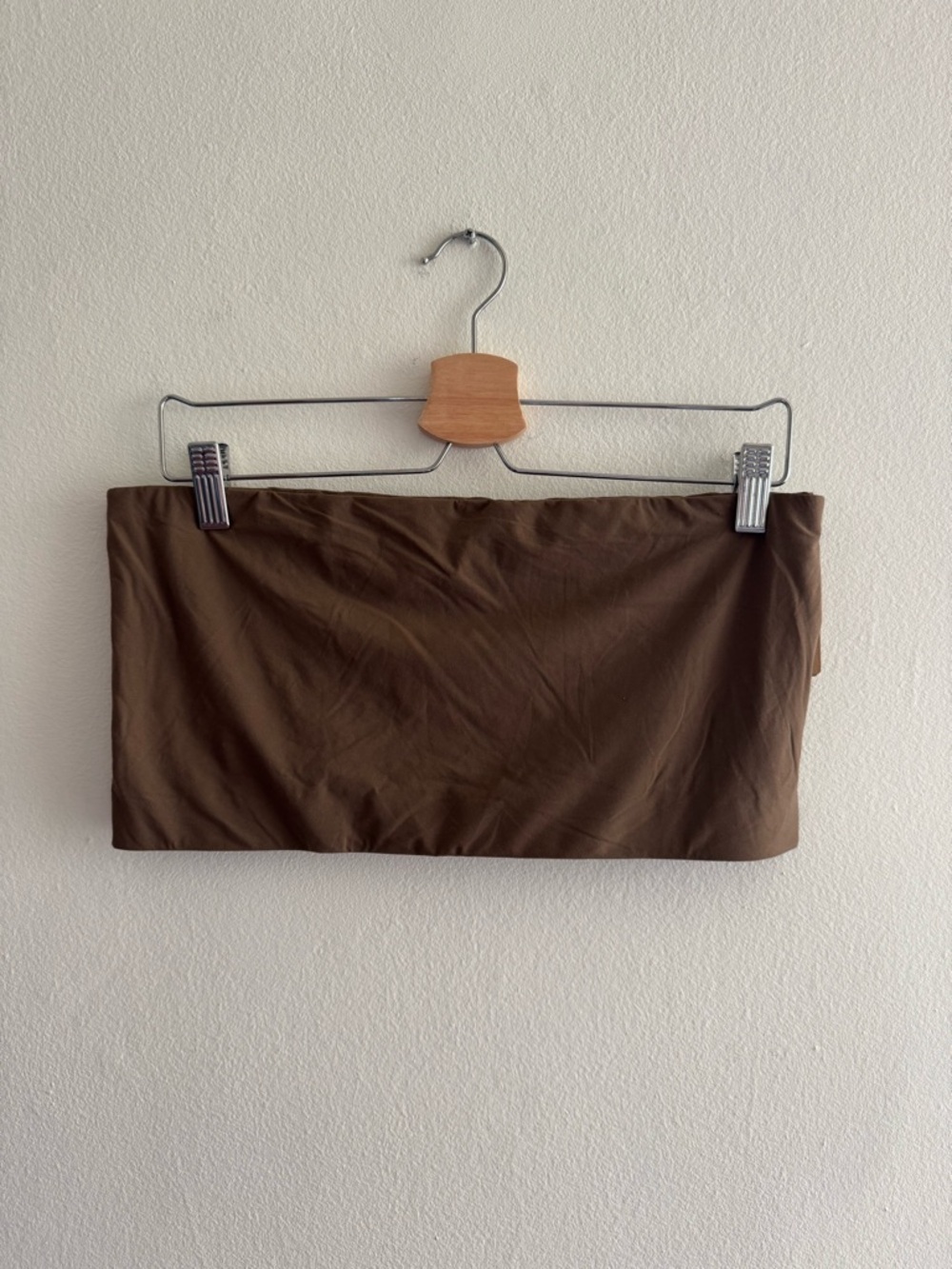 NWT Skims fits everybody strapless bra bandeau oxide brown 4x